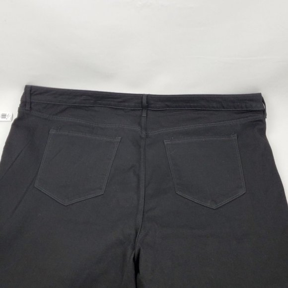 Old Navy Womens Mid Rise Rockstar Super Skinny Jeans Black Size 26-Plus 48X30 - Picture 4 of 8